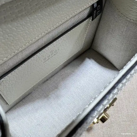 First bag ru GG MATELASSÉ GUCCI SMALL BAG HANDLE TOP 0706